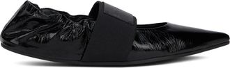 Givenchy Schoenen, Dames, Zwart, 40 1/2 EU, Leer, Crush Ballerinas