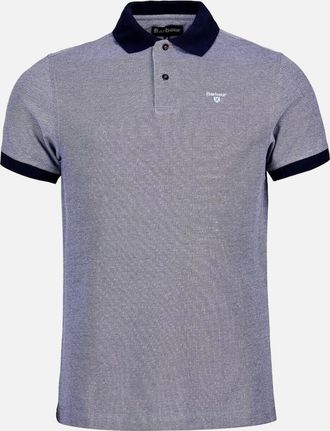 Barbour Mens Barbour Mens Midnight Blue Heritage Polo Shirt - Grey - Size: 44
