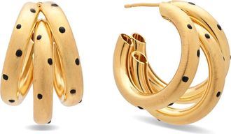 Eye Candy Los Angeles Katarina Hoop Earrings in Gold at Nordstrom Rack