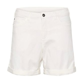 Kaffe Krijt Shorts & Knickers Kazelina Stijl - Dames - Korte broeken - Wit - Maat: 3XL Katoen