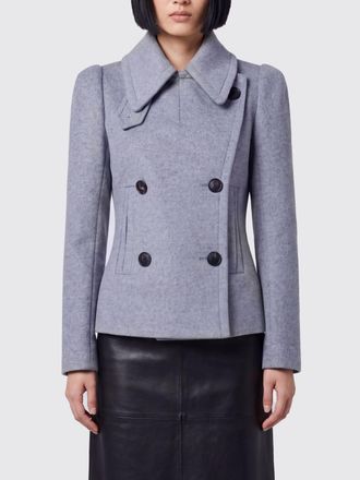 7 For All Mankind Cappotto corto doppiopetto in lana vergine slim fit