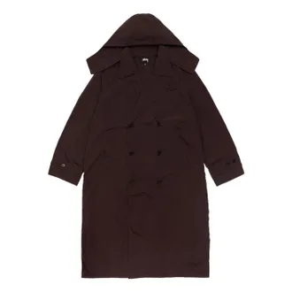 St&uuml;ssy Ultra Lightweight Nylon Trench Brow 115983-BROW