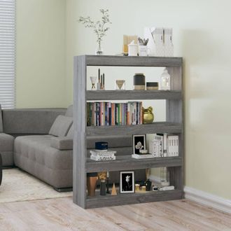 vidaXL Vidaxl - Estanter&iacute;a/divisor De Espacios Gris Sonoma 100x30x135 Cm