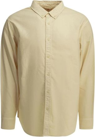 Levi's Authentiek Button-Down Shirt - Heren - Casual Overhemden - Geel - XL - Overhemden