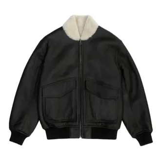 Just things we like Faux Fur & Shearling Jackets, female, Brown, Size: XS Hoshi Reversible Shearling Jacket