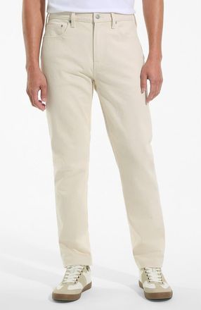 Lands End Slim Fit Stretch Jeans Washed Black in Undyed Natural at Nordstrom, Size 38 X 30