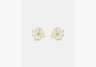 Kate Spade New York Golden Bloom Flower Studs