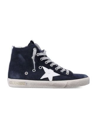 Golden Goose Navy Francy Sneakers