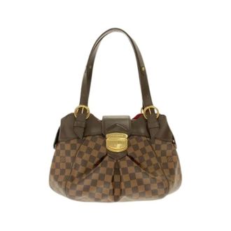 Louis Vuitton Pre-owned Sistina Damier Schoudertas - Dames - Pre-owned - Bruin - Maat: ONE Size