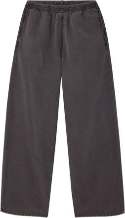 American Vintage elasticated straight trousers - Grey