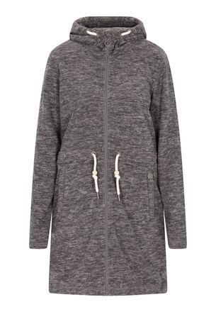 Dreimaster Dreimaster fleecejas Dames grijs melange