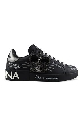 Dolce & Gabbana Dolce&Gabbana Portofino Sneakers Zwart