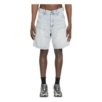 Carhartt Work in Progress Carhartt Wip, Denim Shorts, male, Blue, Size: W32 Double Knee Short