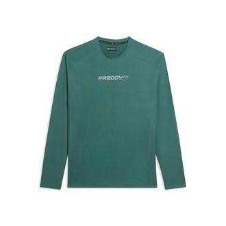 Freddy T-shirt slim manica lunga con fit tecnico