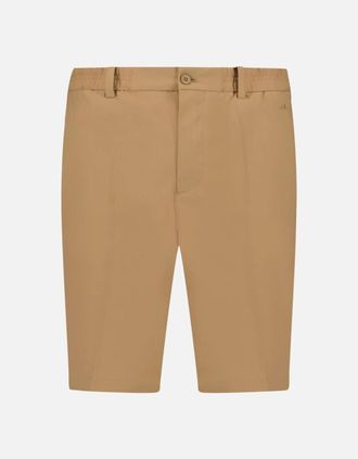 J.Lindeberg Mens J.Lindeberg Stuart Stripe Golf Shorts Tiger Brown - Size: 32/32