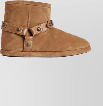 Balenciaga leather ankle boots