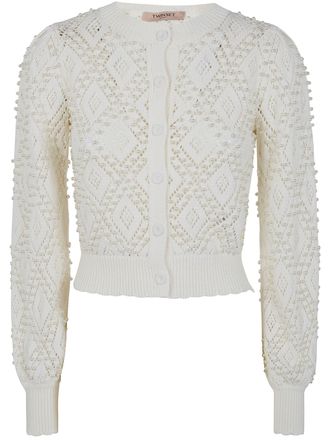 Twin-Set Round Neck Cardigan