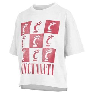Pressbox Womens Pressbox White Cincinnati Bearcats Motley Crew Andy Waist Length Oversized T-Shirt at Nordstrom, Size Small