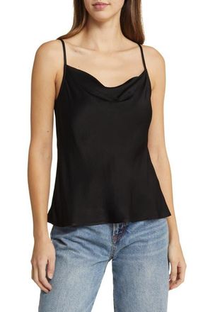 Bella Dahl Cowl Neck Camisole in Black at Nordstrom, Size X-Small