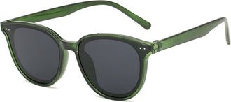 Generic Mens Vacation Commuter Sunglasses Outdoor Women Driving Sports Sun Glasses(Green)