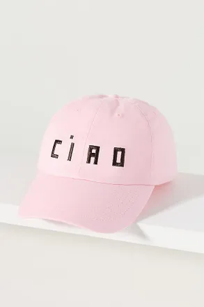 Clare Vivier Ciao 100% Cotton Baseball Cap