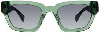 Rag & Bone 51mm Rectangle Sunglasses in Green at Nordstrom Rack