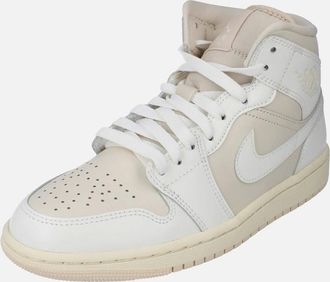 Nike Womens Nike Womens Air Jordan 1 Mid Trainers Bq6472 201 - White - Size: 4.5