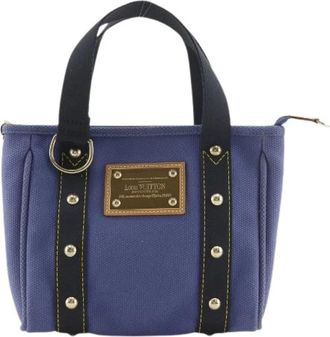 Louis Vuitton Pre-owned Mini Bags, female, Purple, Size: ONE SIZE Pre-owned Antigua Handbag