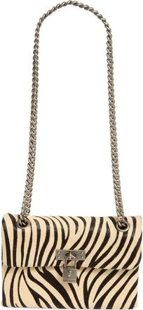 Kurt Geiger Mini Brixton Genuine Calf Hair Crossbody Bag in Open White at Nordstrom Rack