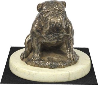 OEM Bulldog Iii - Estatuilla De Perro, Figura De Silueta De Perro, Trofeo Para Una Exposici&oacute;n De Perros De Art-dog