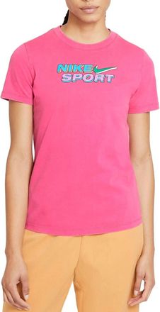 Nike Cotton Logo T-Shirt In Watermelon