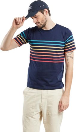 Armor Lux Armor Lux Striped T-Shirt, Marine Deep/Multicol E24, S