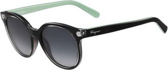 Ferragamo SF 833S 001 Womens Sunglasses Black Size 53