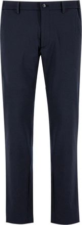 Berwich Comfortabele broek met stijl - Heren - Straight fit broeken - Blauw - S - Broeken