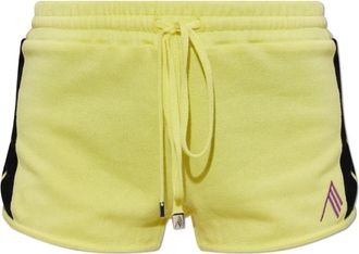 The Attico Katoenen Shorts - Dames - Bermuda - Geel - XS - Katoen - Korte Broeken