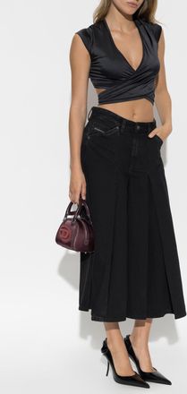 Diesel Top T-RENO, Womens, Black