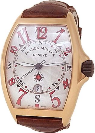 Franck Muller Pre-owned Franck Muller Mariner Automatic Silver Dial Mens Watch 8080 SC DT