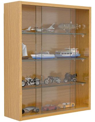 VCM Estuche De Cristal Vcm Colgante Estuche De Cristal Con Vidrio De Seguridad Esg Dimensiones Aprox. Al. 60 X An. 50 X P. 15 Cm Gabinete Colgante De Vidr
