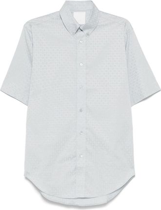 Givenchy Camicia con monogramma - Blu