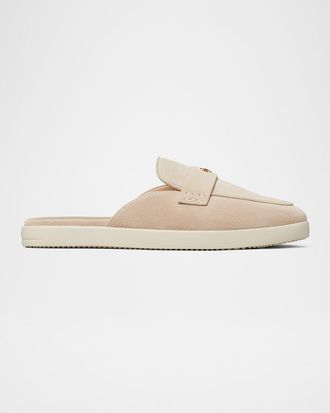 Tory Burch Suede Ballet Sport Mules