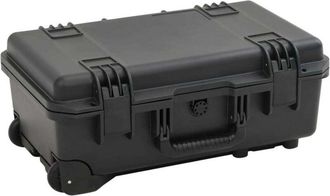 vidaXL Malet&iacute;n Port&aacute;til De Vuelo Pp Negro 55x35x22,5 Cm Vidaxl