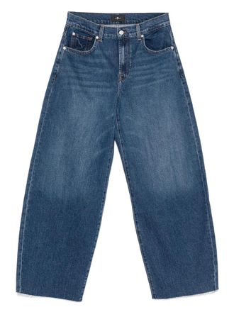 7 For All Mankind wide-leg jeans - Blue