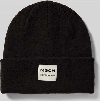 Moss Copenhagen Beanie aus Woll-Mix Modell Mojo in Black, Größe 1