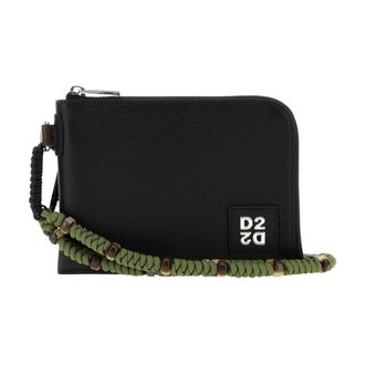 Dsquared2 Hombre, Bolsos, Negro, Talla: ONE Size