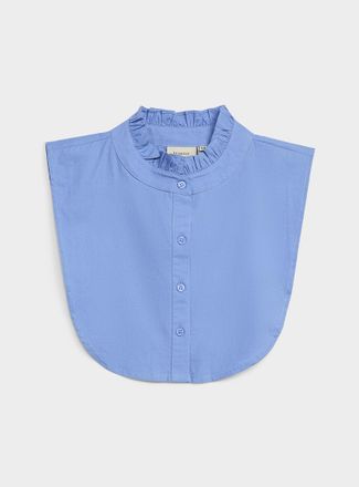 Fransa Womens Ruffle faux mock neck collar