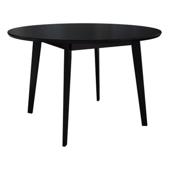 Mirjan24 Mobilier1 - Tavolo Racine 133, Nero, 76x0x0cm, Senza, Pannello di fibra a media densità, Legno