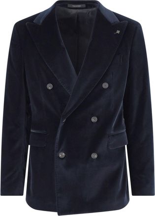 Tagliatore Blazer Doppiopetto In Velluto