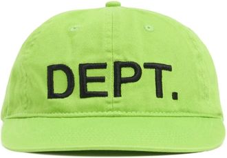 Gallery Dept. Hats & Caps, male, Green, ONE SIZE, Embroidered Logo Cap in Flo Green