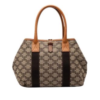Celine Pre-owned Tote Bags, female, Brown, Size: ONE SIZE Pre-owned Canvas Tote Bag