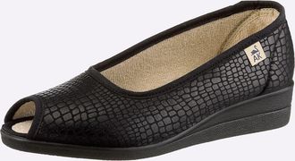 Casual Looks Slipper CASUAL LOOKS, Damen, Gr. 36, schwarz, Textil, Schuhe Slipper